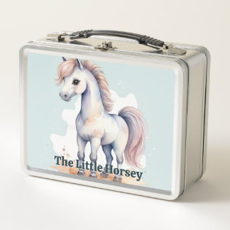 Das kleine Horsey Metall Brotdose
