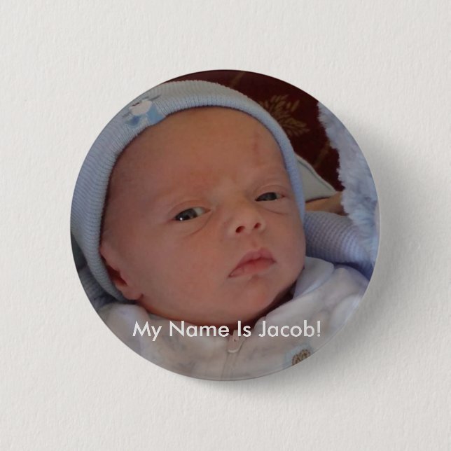 das kleine jake, mein Name ist Jakob! Button (Vorderseite)