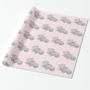Das kleine Kätzchen Geschenkpapier
