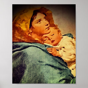 Das kleine Madonna-Poster Poster