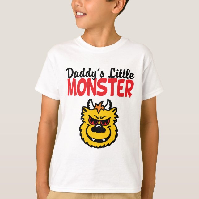 Das kleine Monster des Vatis T-Shirt (Vorderseite)