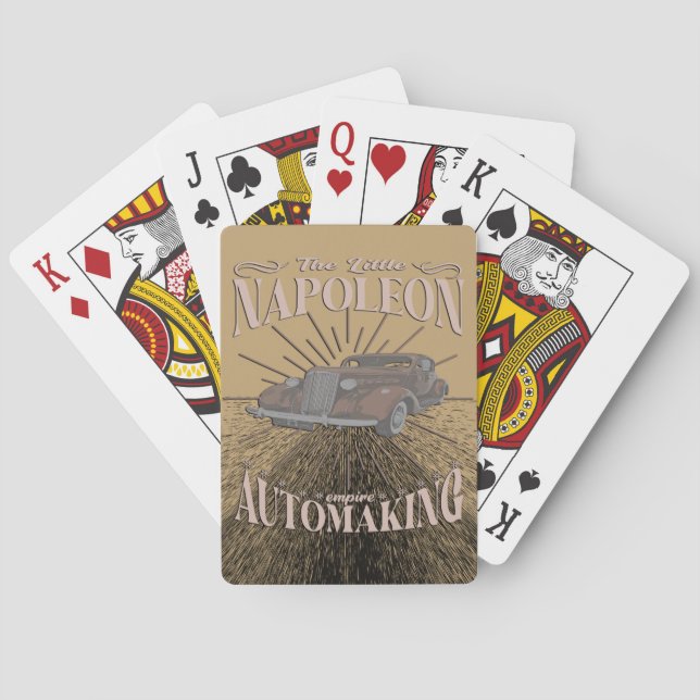 Das kleine Napoleon Spielkarten (Rückseite)