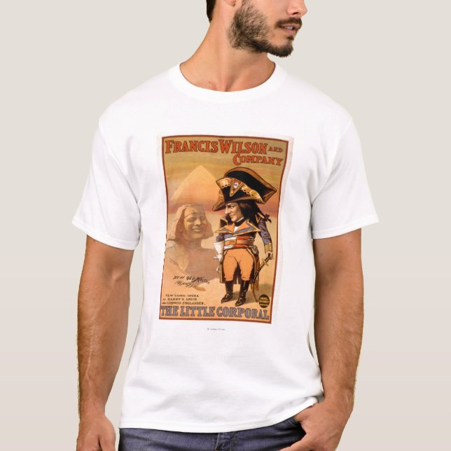 "Das kleine physische" Ägypten-Sphinx-Theater T-Shirt (Vorderseite)
