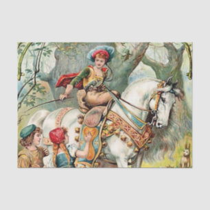 „Das kleine Räubermädchen“ von E S Hardy Seidenpapier