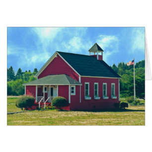 Das kleine rote Schulhaus