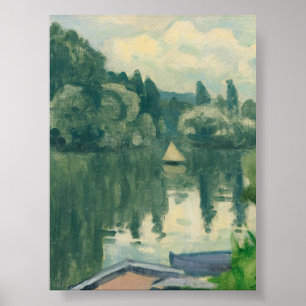 Das kleine Segeln in Poissy Albert Marquet Poster