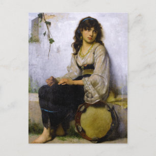 Das kleine Tambourine-Mädchen ~ Postkarte