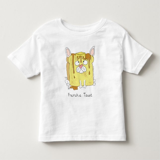 Das Kleinkind-T-Shirt des Frenchie Kleinkind T-shirt (Vorderseite)