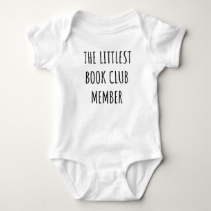 Das kleinste Buchclub-Mitglied Lustiger Bibliothek Baby Strampler
