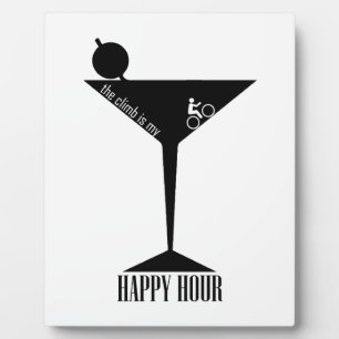 Das Klima ist meine glückliche Stunde Fotoplatte