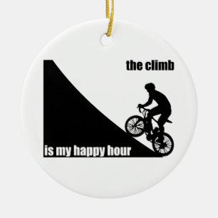 Das Klima ist meine glückliche Stunde Keramikornament