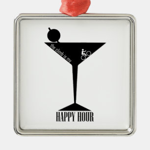 Das Klima ist meine glückliche Stunde Ornament Aus Metall