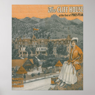 Das Klippen-Haus u. die Spiess-Spitze Poster