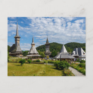 Das Kloster Barsana in Rumänien Postkarte