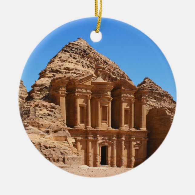 Das Kloster Petra Jordan Keramikornament (Vorne)