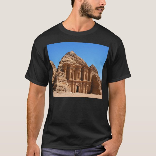 Das Kloster-PETRA Jordanien T-Shirt (Vorderseite)
