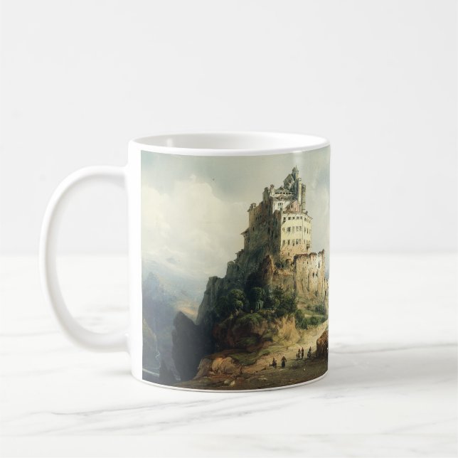 Das Kloster San Michele, Italien Kaffeetasse (Links)