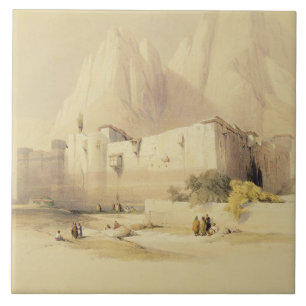 Das Kloster von St. Catherine, Berg Sinai, Februar Fliese