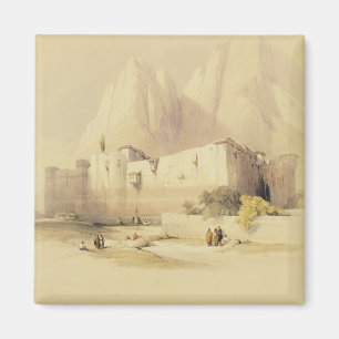 Das Kloster von St. Catherine, Berg Sinai, Februar Magnet