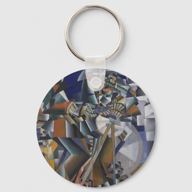 Das Knife Grinder oder Prinzip des Glitterns Schlüsselanhänger (Vorderseite)