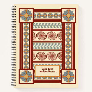 Das Knossos-Skript-Notebook Notizbuch