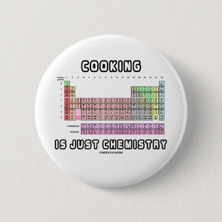 Das Kochen ist gerade Chemie (Periodensystem) Button