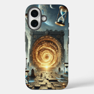 Das kolossale Tor der Zeit iPhone 16 Hülle