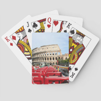 Das Kolosseum in Rom Spielkarten