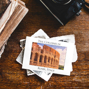 Das Kolosseum, Rom, Italien Postkarte