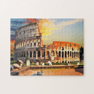 Das Kolosseum Rom Italien Puzzle