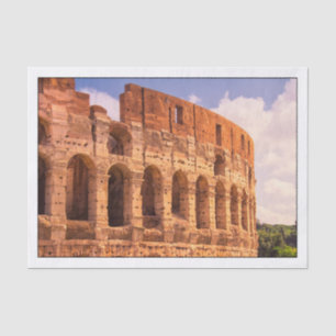 Das Kolosseum Rom, Italien Seidenpapier
