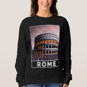 Das Kolosseum Rom Italien Souvenir Sweatshirt