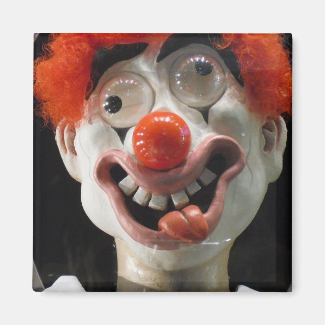 Das komische Gesicht Clown Magnet (Vorne)