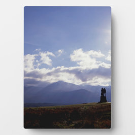 Das Kommando Monument Schottland Fotoplatte