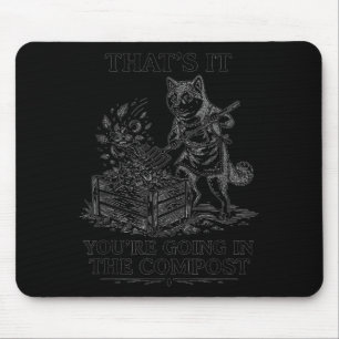 Das kommt auf den Kompost Shiba Inu Gartenarbeit Mousepad
