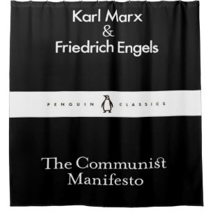 Das kommunistische Manifest Duschvorhang