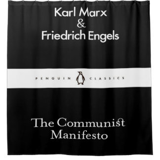 Das kommunistische Manifest Duschvorhang