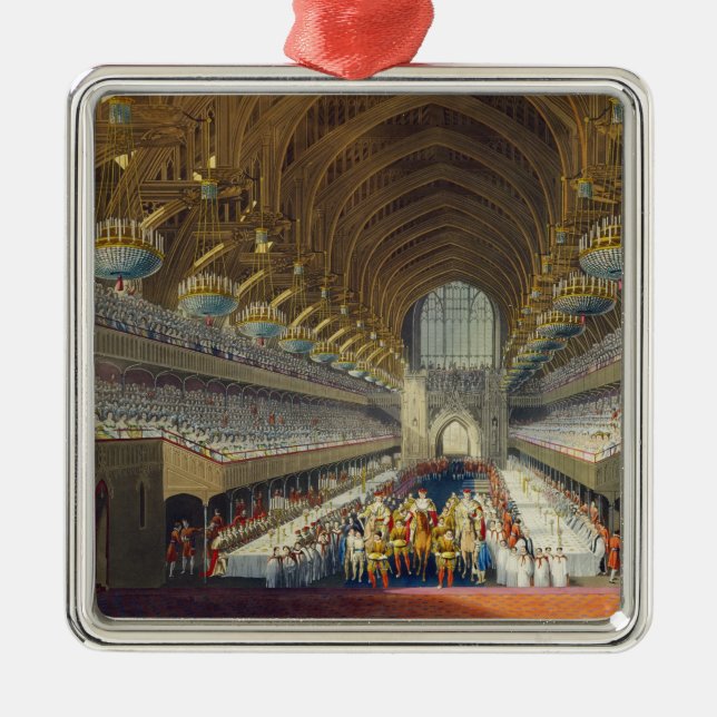 Das königliche Bankett, erster Kurs, von einem Ornament Aus Metall (Vorne)