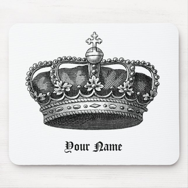 Das königliche ich, viktorianische mousepad (Vorne)