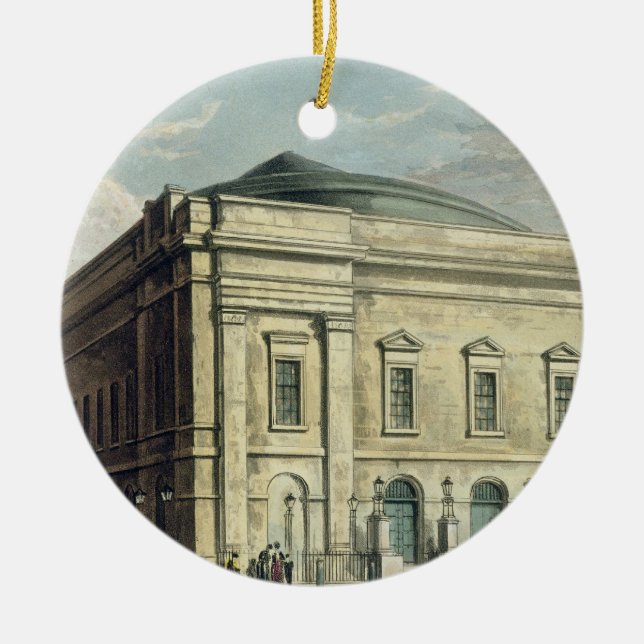 Das königliche Theater, Drury Weg, in London, Keramik Ornament (Vorne)