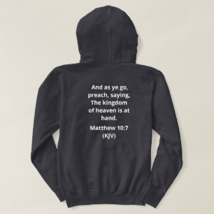 Das Königreich des Himmelsgrauen Verses Hoodie