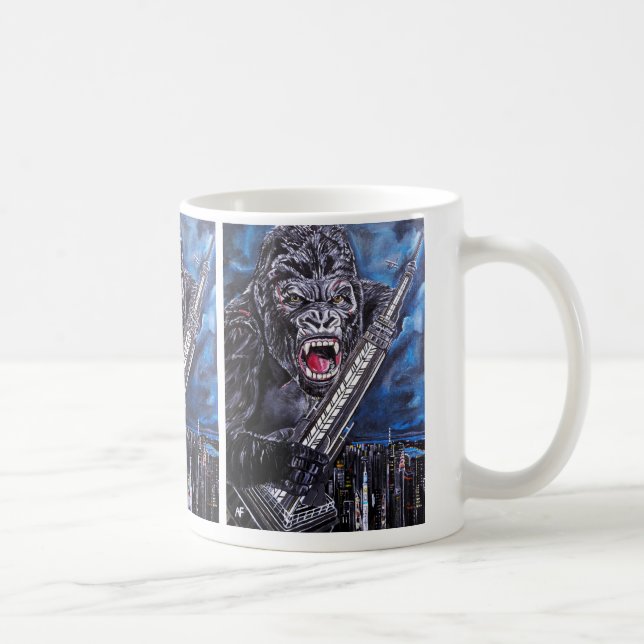 Das Königreich Gemälde von Alfred Fox Kaffeetasse (Rechts)