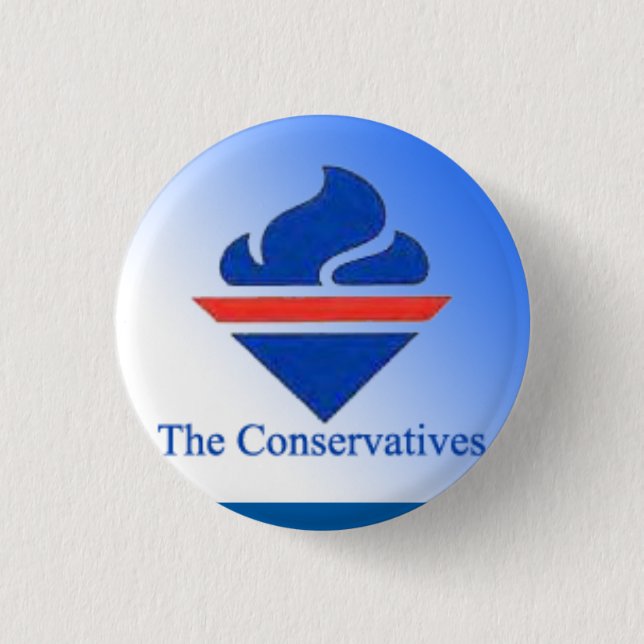 Das Konservativ-alte Logo Button (Vorderseite)
