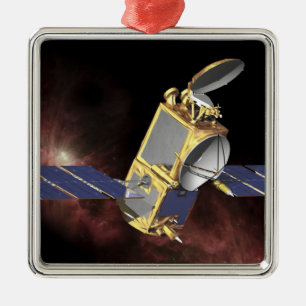 Das Konzept 2 eines Künstlers Silbernes Ornament
