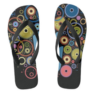 Das Konzept der Bewegung Flip Flops