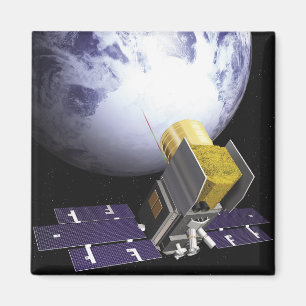 Das Konzept des Künstlers des Eises, Wolke Magnet