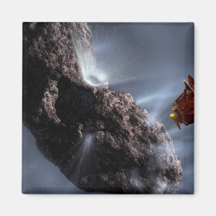 Das Konzept des Künstlers des Treffens der tiefen Magnet