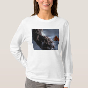 Das Konzept des Künstlers des Treffens der tiefen T-Shirt