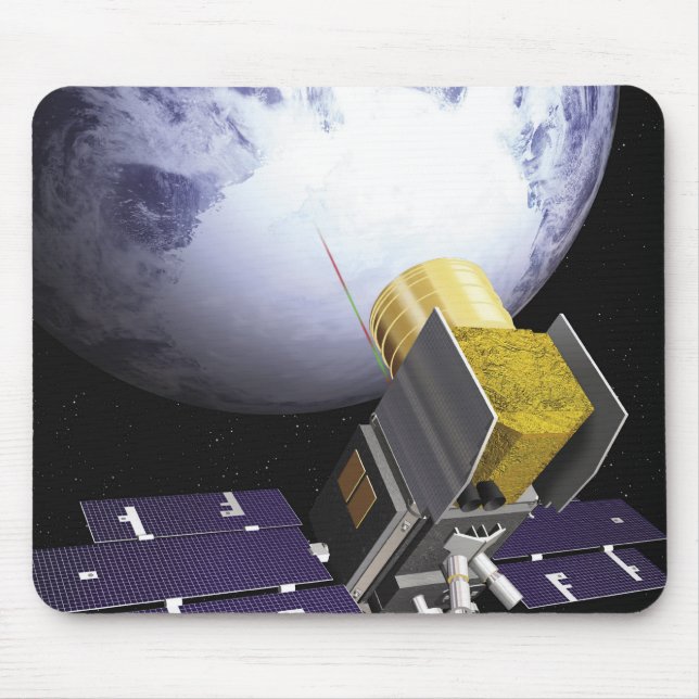 Das Konzept des Künstlers von Eis, Cloud Mousepad (Vorne)