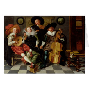 Das Konzert (Öl auf Platte)
